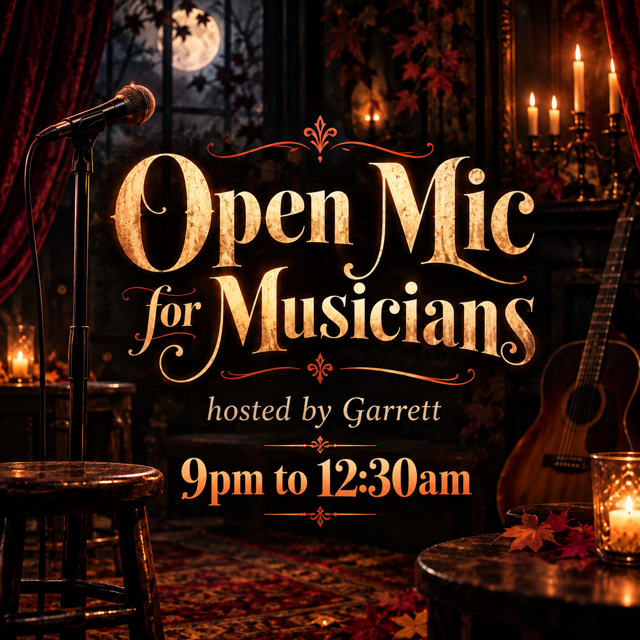 Open Mic hosted by Garrett