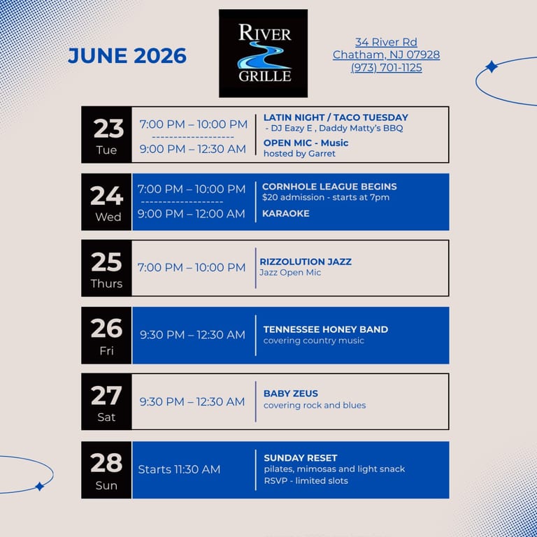 This Week's Events
