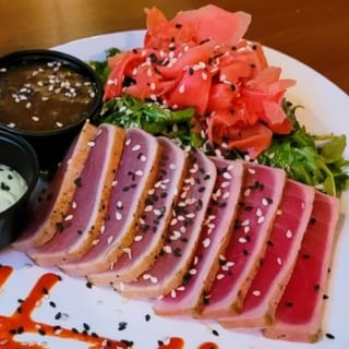 Seared Ahi Tuna w/ Arugula Salad