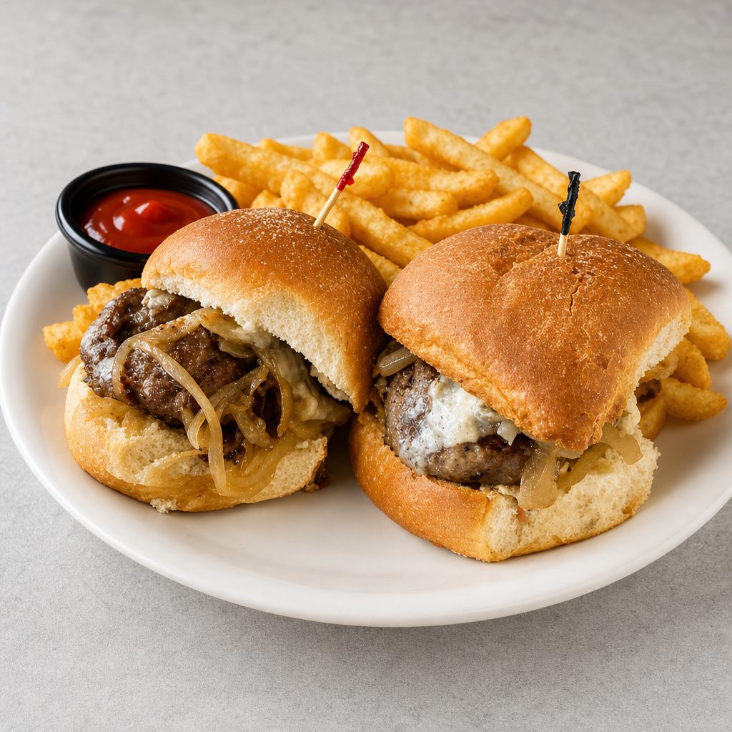 Filet Mignon Sliders.